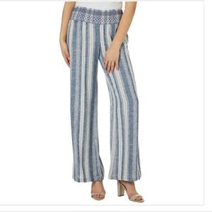Indigo Rein Linen Beach Pants